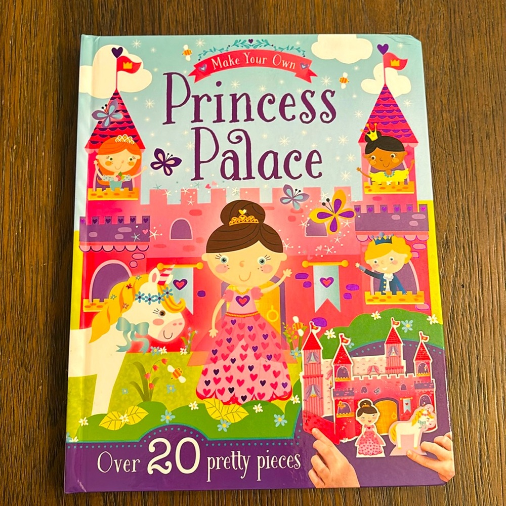 Never used Make Your Own Princess Palace Book